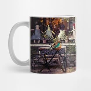 Brooklyn Heights Dolls Shop Bike New York City Mug